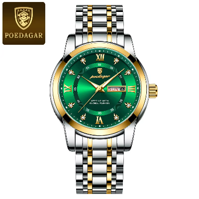 Picture of POEDAGAR 936 Stainless steel  Luxury Watch for Man- Men Watch Quartz Stainless Steel Sports Men's Watches - Watch - Stainless Steel Watch For Men