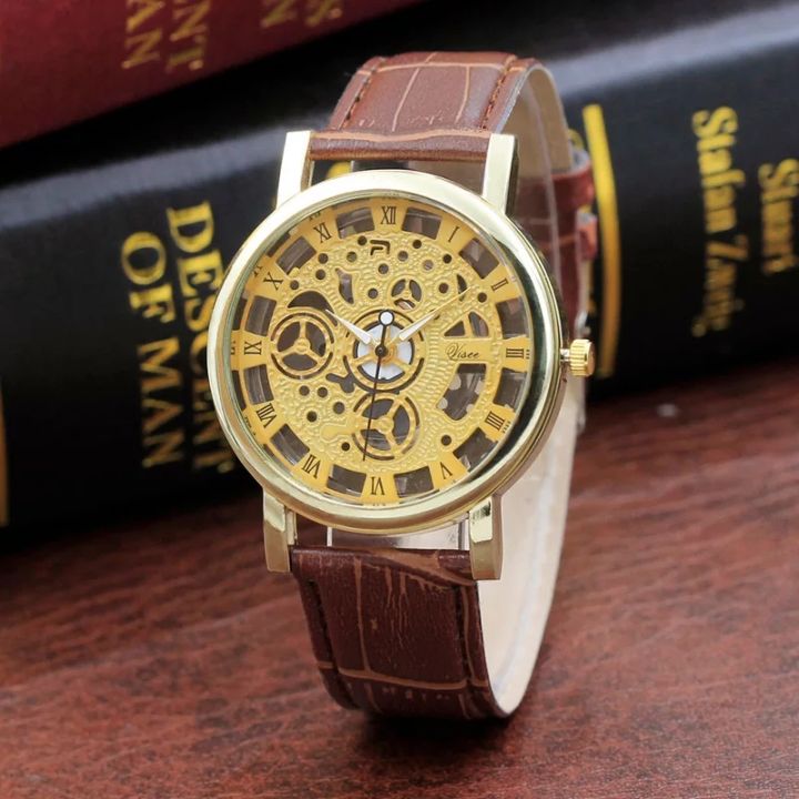 Picture of Leather Analog Watch For men