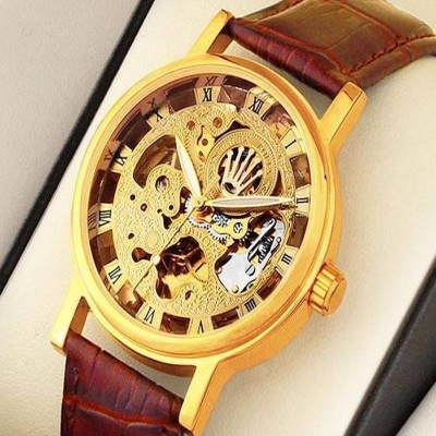Picture of Leather Analog Watch For men