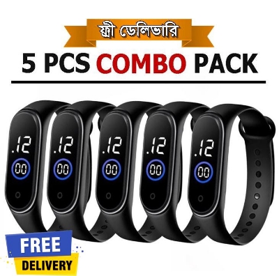 Picture of Silicon New Fashion Touch LED Sports Watch Waterproof