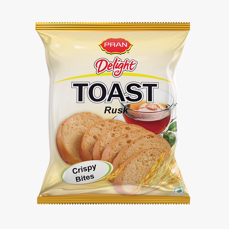 Picture of PRAN Delight Toast Biscuits 250gm