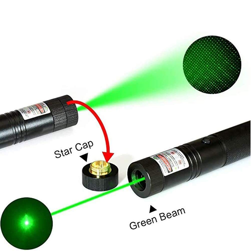 Picture of Green Laser Pointer(Laser light) 10km Adjustable & Pointing Focus