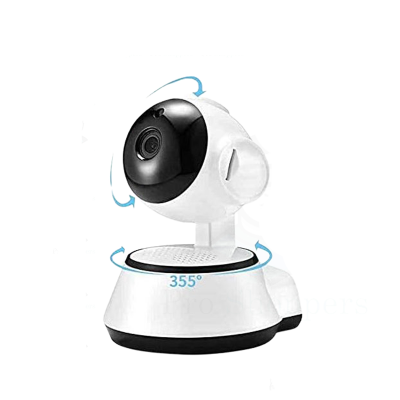 Picture of V380 Wifi IP Camera 360 Degrees CCTV Camera, Wireless Mini CC Camera IP Webcam