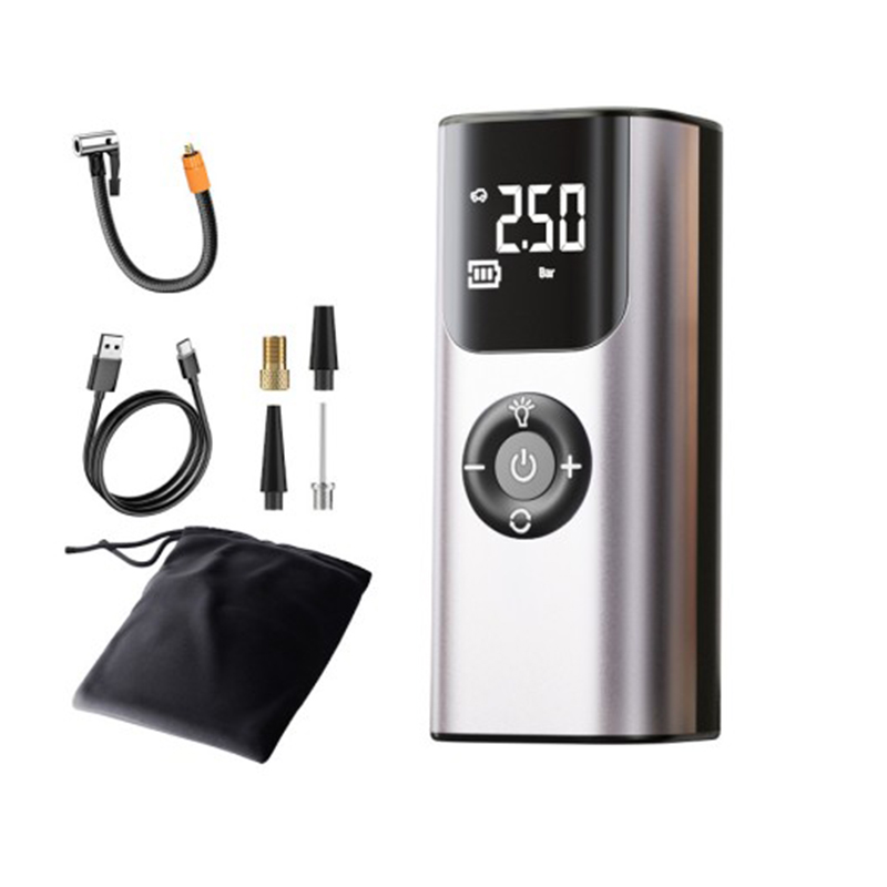 Picture of Electric Portable Car Tire Inflator Pump Air Pump for Motor Car Bike Tire Balls