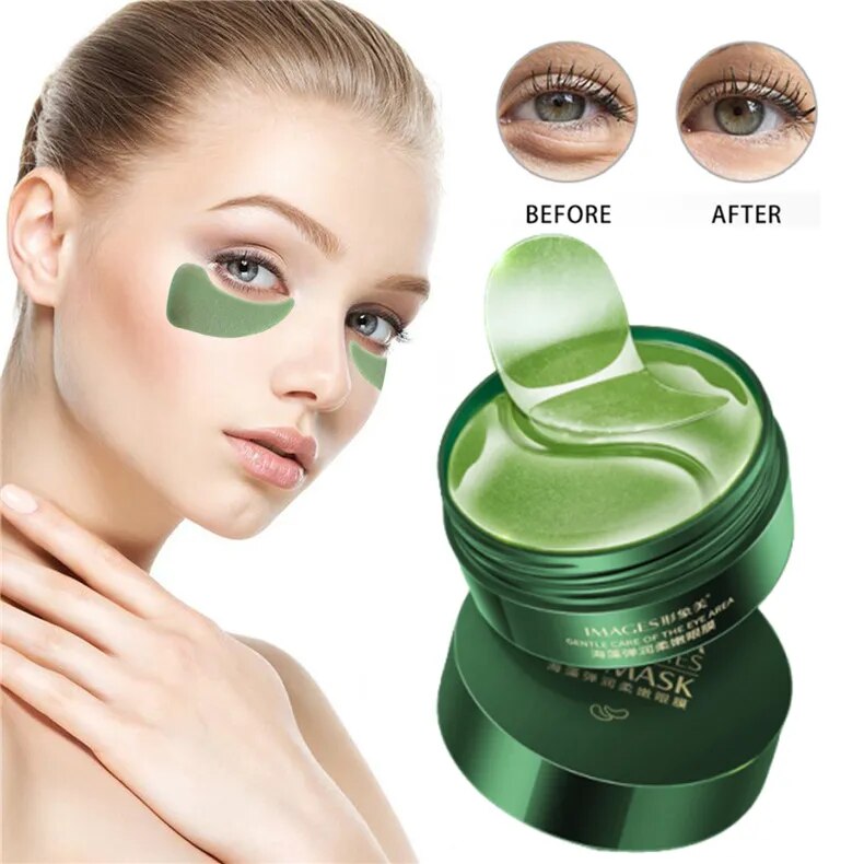 Picture of Bioaqua Eye Patch Moisturizing Seaweed Hydrogel Collagen Eye Mask- 60 Pcs