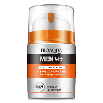 Picture of BIOAQUA Men Validity Oil Control Deep Hydrating Moisturizing Oil-control Face Cream-50g