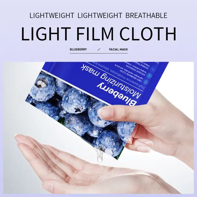 Picture of BIOAQUA plant fruit mask hydrating moisturizing skin color skin care Sheet Mask