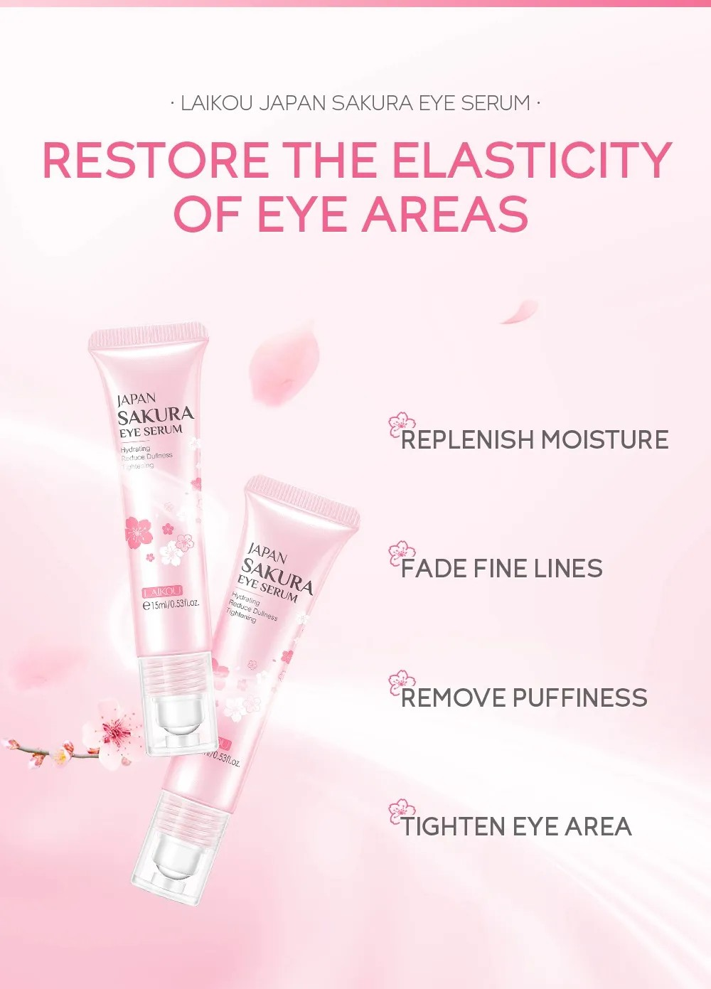 Picture of Laikou Sakura Eye Serum Natural Brightening