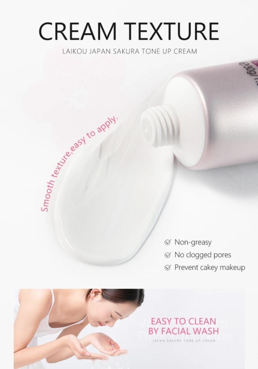 Picture of Laikou Japan Sakura Tone Up Cream - 30g