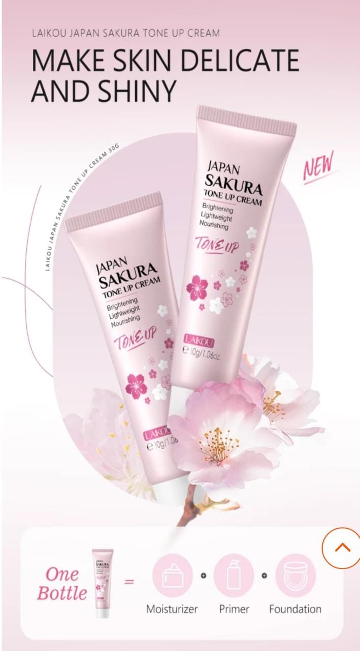 Picture of Laikou Japan Sakura Tone Up Cream - 30g