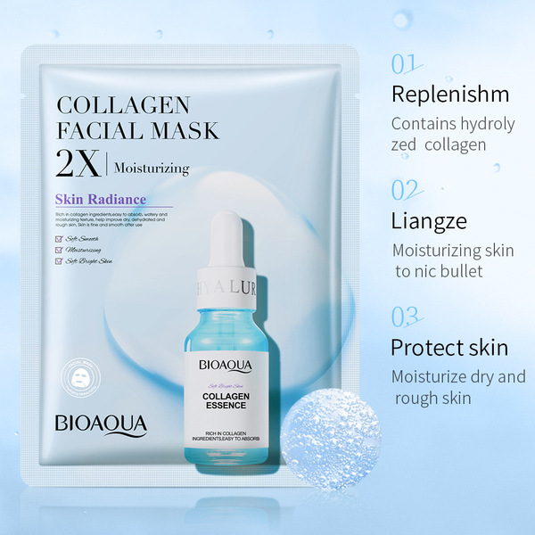 Picture of BIOAQUA COLLAGEN ESSENCE FACIAL MASK ( Moisturizing)30G