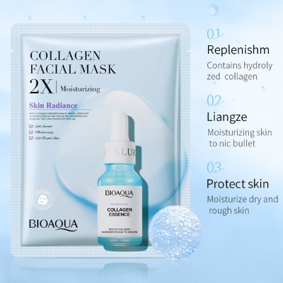 Picture of BIOAQUA COLLAGEN ESSENCE FACIAL MASK ( Moisturizing)30G