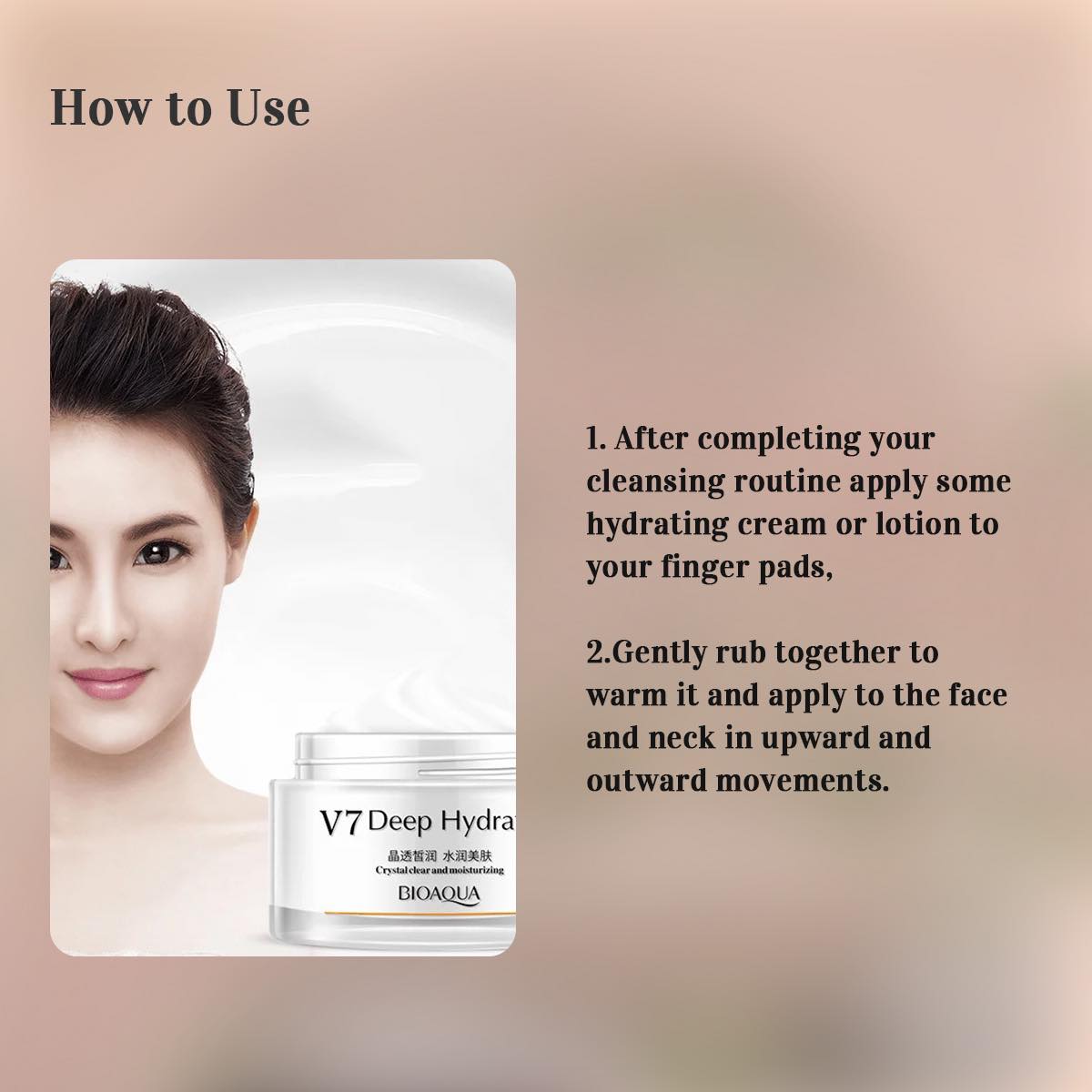 Picture of BIOAQUA V7 Toning Light Deep Hydration Cream-50ml