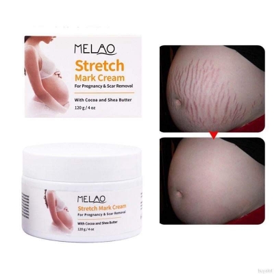 Picture of Melao Stretch Mark Cream For Pregnancy & Scar Removal 120g