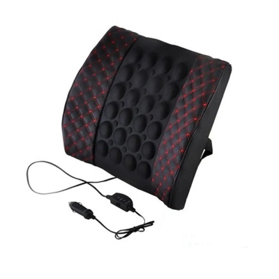 Picture of Back Support Electric Massage Vibration Lumbar Car Seat Pillow Cushions