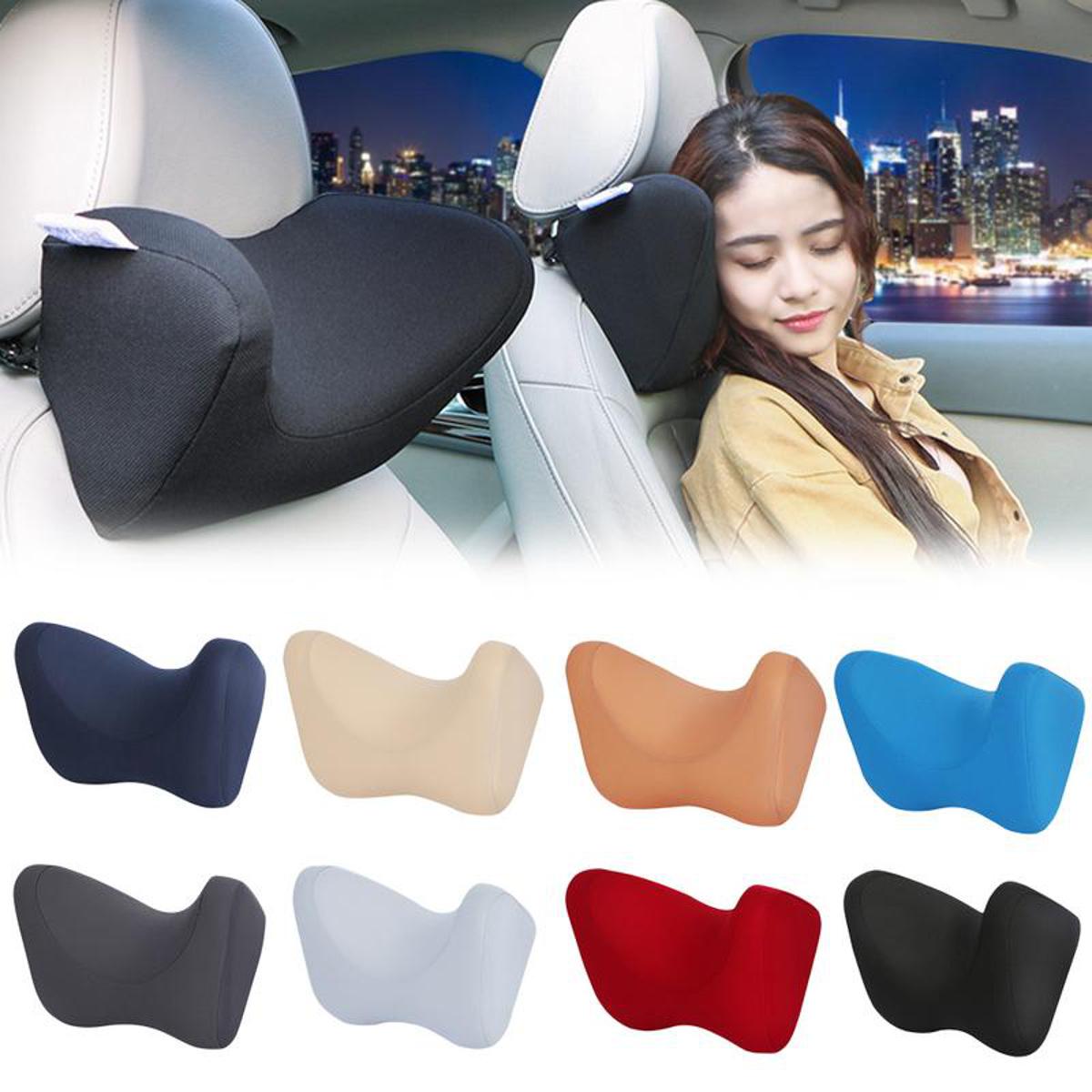 Picture of New Car Headrest Neck Pillow Seat Chair Auto Memory Foam