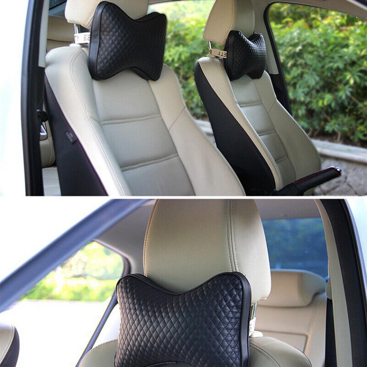 Picture of Universal Car Neck Pillow Black Quantity 2 Pcs