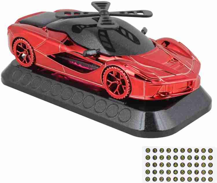 Picture of Ferrari Car Shape Solar Air Freshener 360 Degree Perfume (360 Degree, Red)