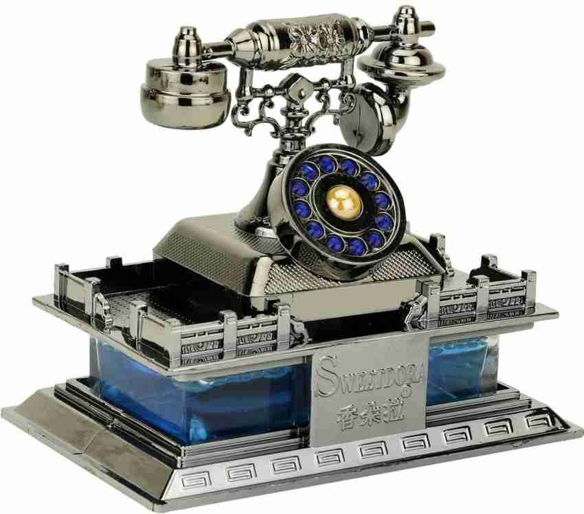 Picture of Telephone Shape Jasmine Fragrance Green Car Perfume For Car Dashboard