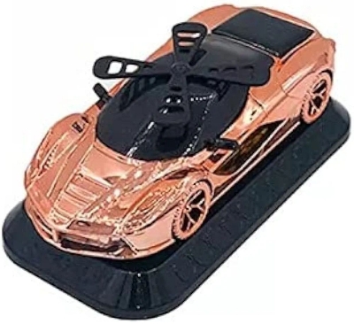 Picture of Ferrari Car Shape Solar Air Freshener 360 Degree Perfume (360 Degree suspension , GOLDEN)