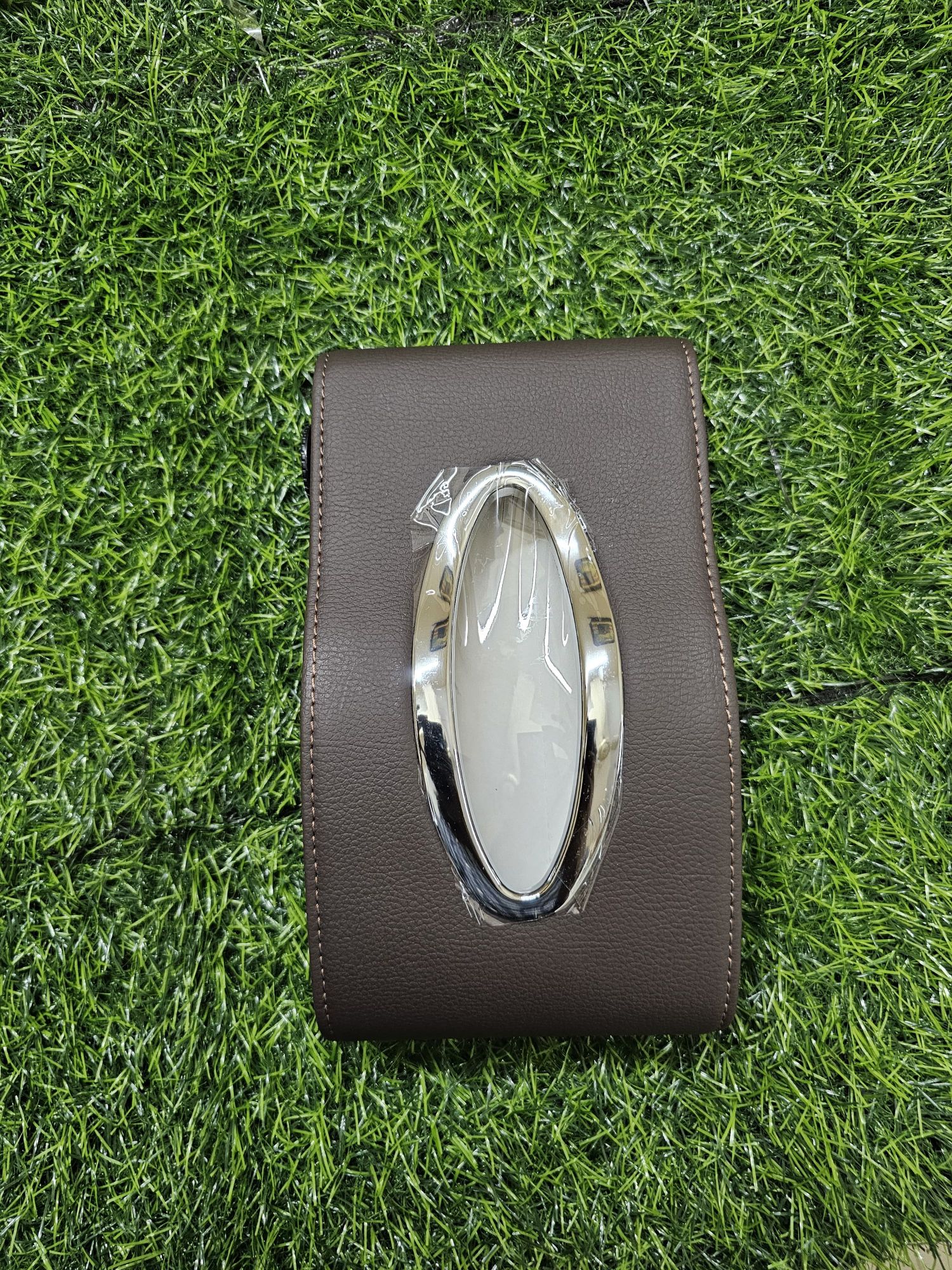 Picture of Car Dashboard Tissue box Holder Brown