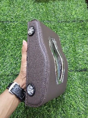 Picture of Car Dashboard Tissue box Holder Brown