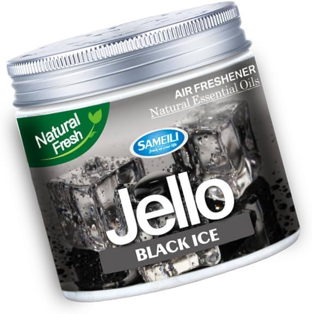 Picture of Jello Car Office Home Air freshener Black ics