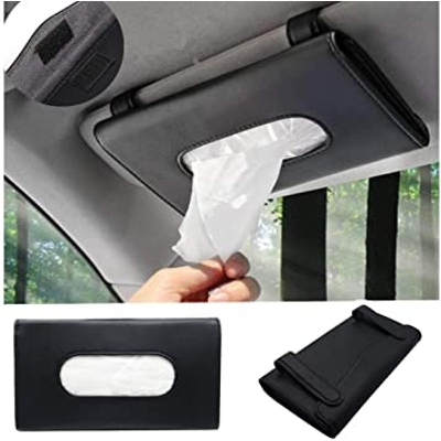 Picture of Car Tissue Box Car Sun Visor ( Color Black )