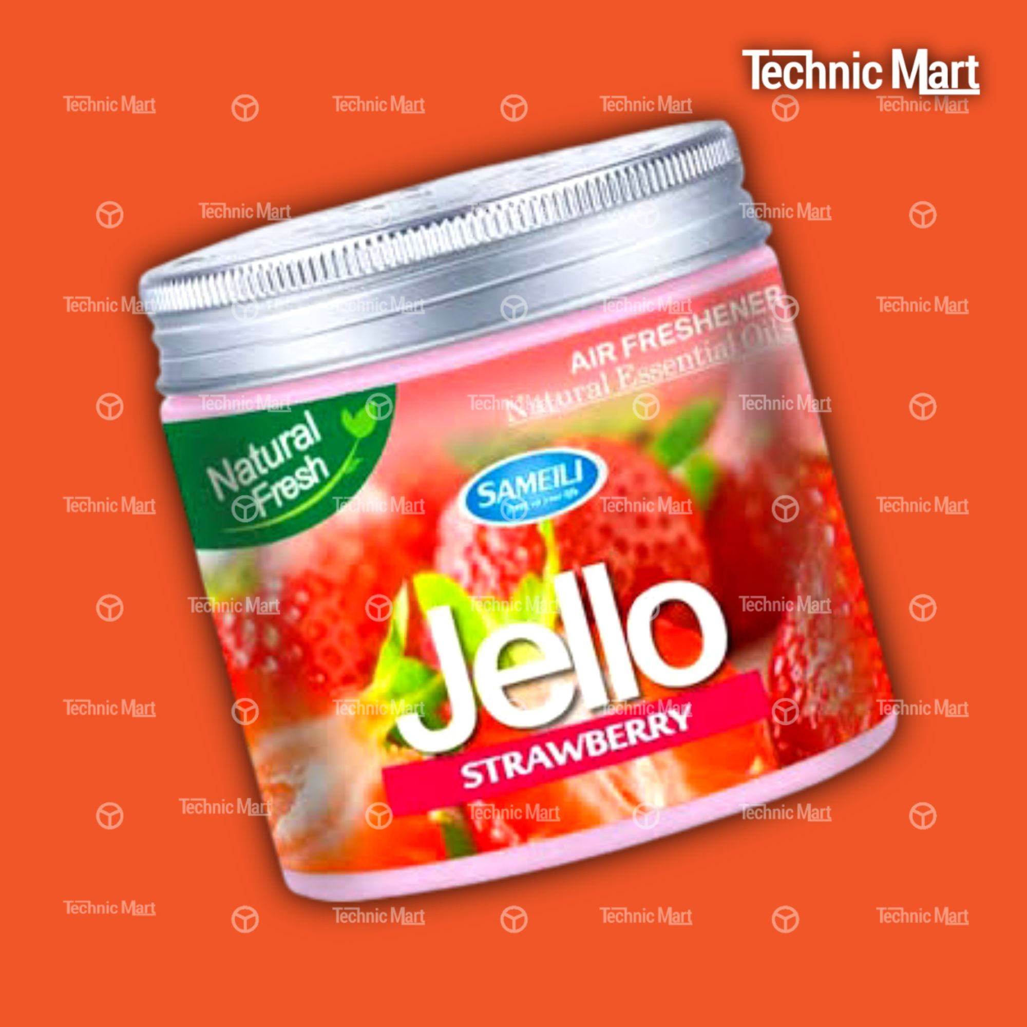 Picture of Jello Fresh Air Freshener – Natural Essential Oils for a Long-Lasting Fresh Aroma in Car, Office, and Home