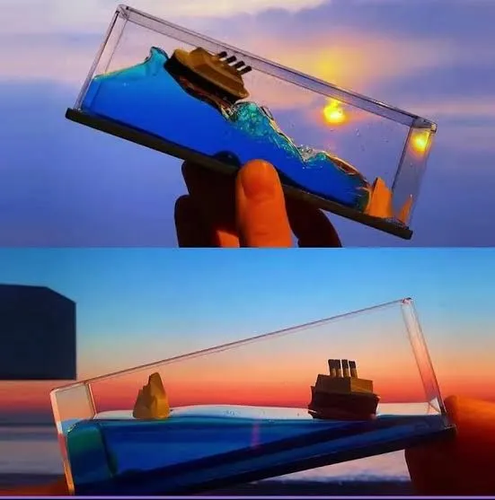 Picture of Fibreglass Decorative Titanic Cruise Ship, For Interior Decoration