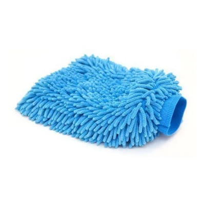 Picture of Double Sided Microfiber Cleaning Hand Gloves for Car
