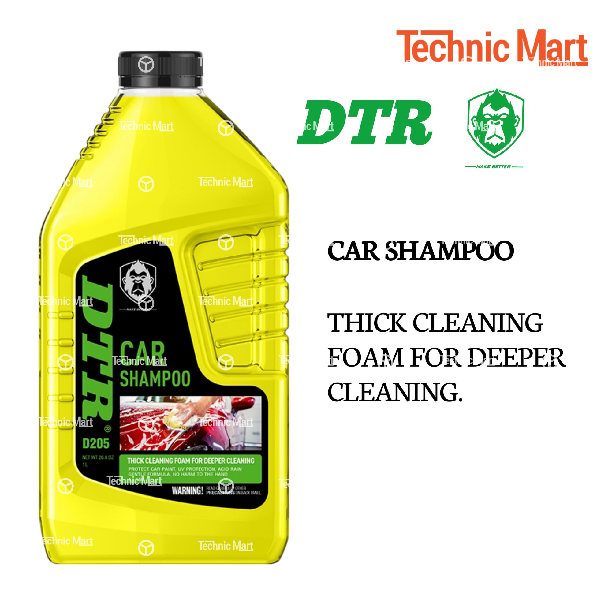 Picture of DTR Car Shampoo: Premium Cleaning Solution for a Spotless Shine