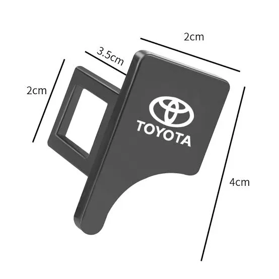 Picture of Car Seat belt Clip Toyota Brand Logo