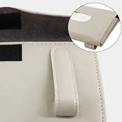 Picture of Car Tissue Holder, PU Leather Tissue Box ( Color Beige )