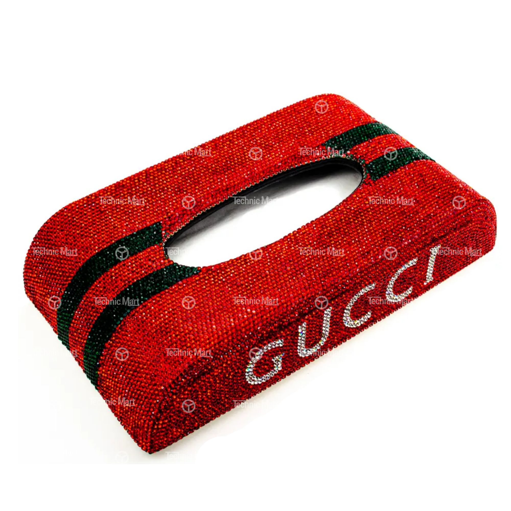 Picture of Luxury Gucci Car Tissue Box - Elegant Design for Stylish Vehicle Interiors.