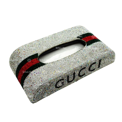 Picture of Luxury Gucci Car Tissue Box - Elegant Design for Stylish Vehicle Interiors.