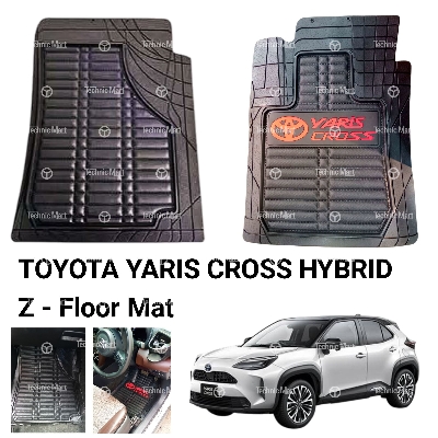 Picture of TOYOTA YARIS CROSS HYBRID Z - Rubber Floor Mats 1 set.