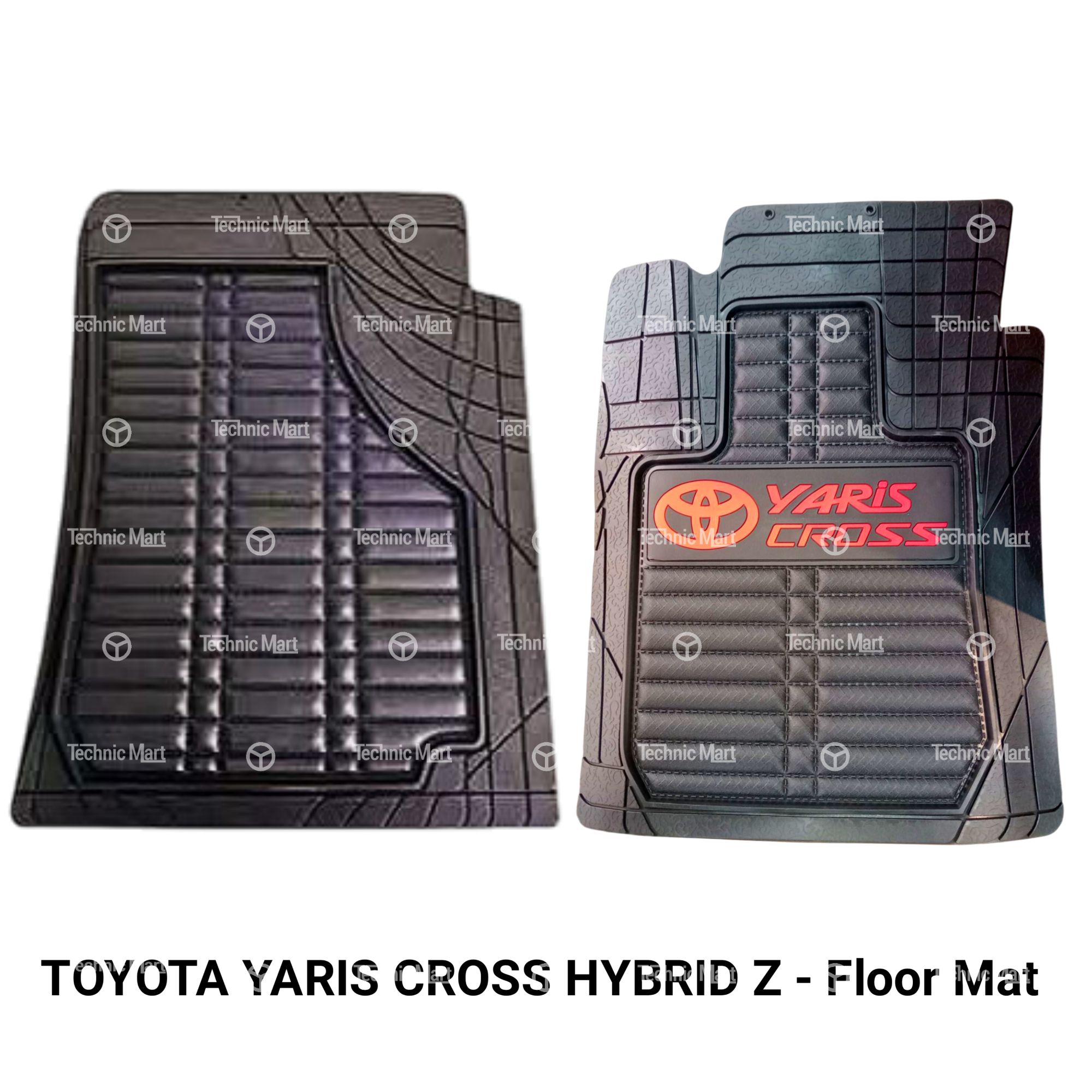 Picture of TOYOTA YARIS CROSS HYBRID Z - Rubber Floor Mats 1 set.