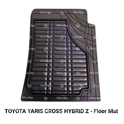 Picture of TOYOTA YARIS CROSS HYBRID Z - Rubber Floor Mats 1 set.