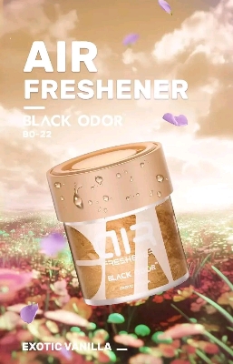 Picture of Black Odor Air Freshener BO-22: Premium Scent for Car, Home, and Office