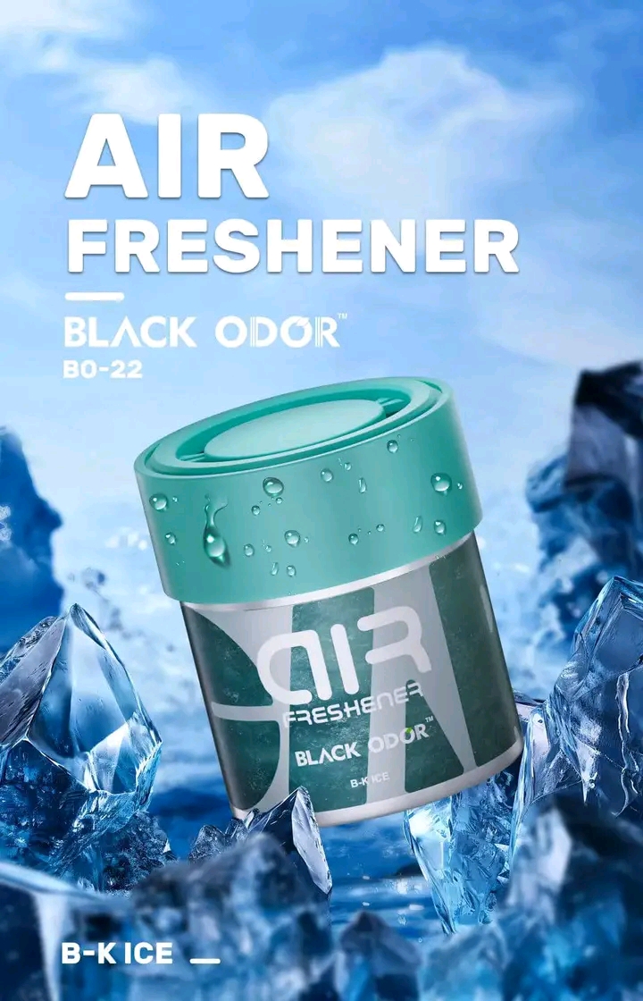 Picture of Black Odor Air Freshener BO-22: Premium Scent for Car, Home, and Office