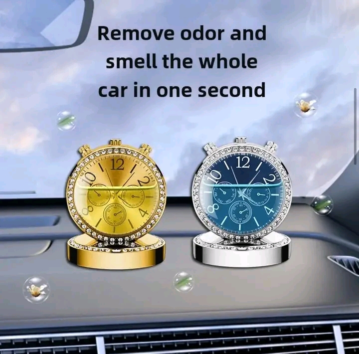 Picture of Car Air Freshener With Clock - Practical And Scented Solution for Your Vehicle