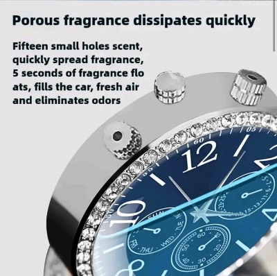 Picture of Car Air Freshener With Clock - Practical And Scented Solution for Your Vehicle