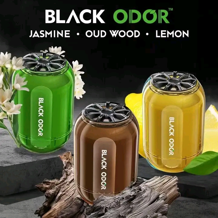 Picture of Black Odor Air Freshener 180g - Premium Long-Lasting Freshness And Odor Elimination