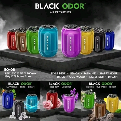 Picture of Black Odor Air Freshener 180g - Premium Long-Lasting Freshness And Odor Elimination