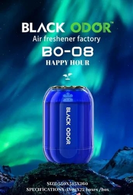 Picture of Black Odor Air Freshener 180g - Premium Long-Lasting Freshness And Odor Elimination