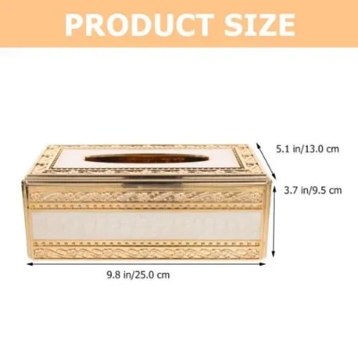 Picture of Tissue Box Holder Luxury Design Car Office Home