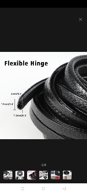 Picture of 5M Car Door Edge Protector, Car Door Edge Guards Universal U Shape Rubber Seal Edging Car Door Seal Trim Protector Car Door Guard Strip Fit for Most Car.