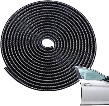 Picture of 5M Car Door Edge Protector, Car Door Edge Guards Universal U Shape Rubber Seal Edging Car Door Seal Trim Protector Car Door Guard Strip Fit for Most Car.