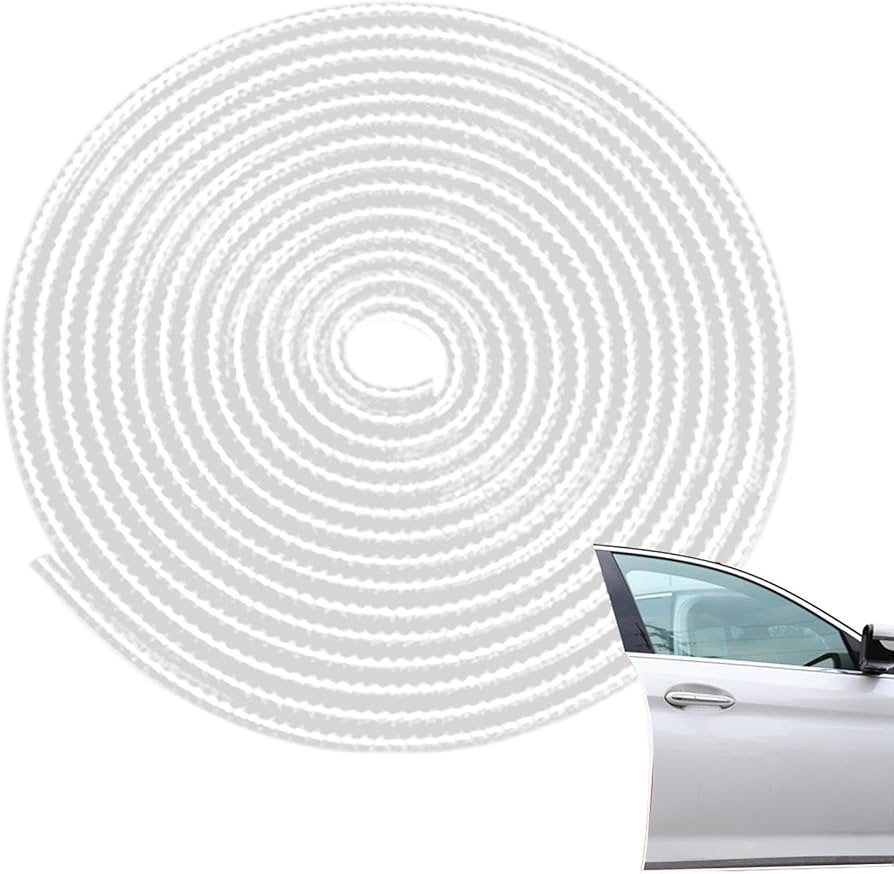 Picture of 5M Car Door Edge Protector, Car Door Edge Guards Universal U Shape Rubber Seal Edging Car Door Seal Trim Protector Car Door Guard Strip Fit for Most Car.